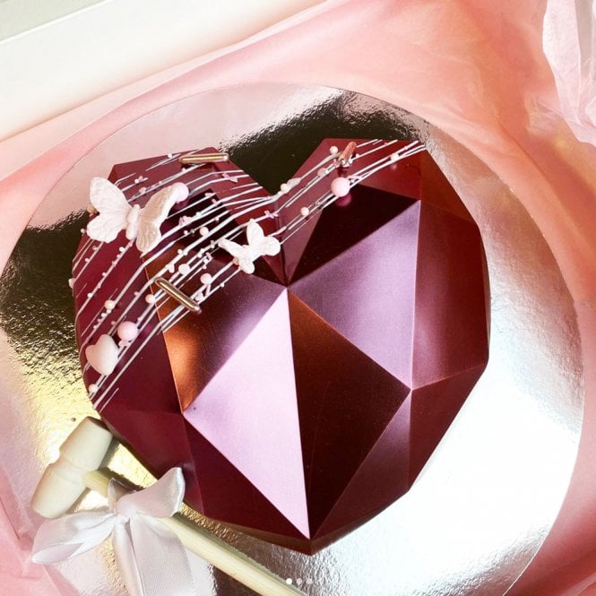 Mould Factory Large 3D Love Geometric Heart Mould