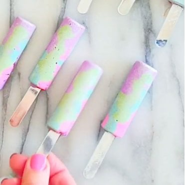 MINI Cylinder Cakesicle Silicone Mould - 5 Cavity