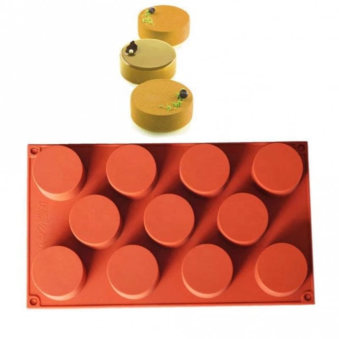 Mould Factory Oreo Cookie Silicone Mould - 11 Cavity