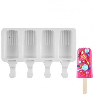 Paw Cakesicle Mould - 4 Cavity