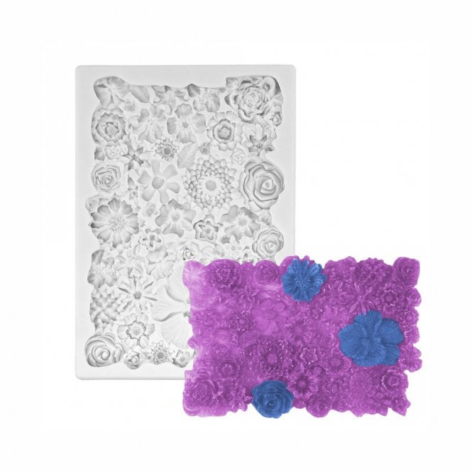 Mould Factory Rose Cluster Silicone Mould