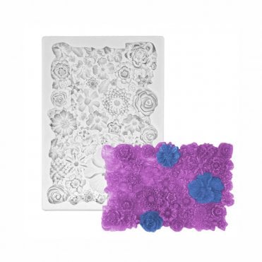 Rose Cluster Silicone Mould