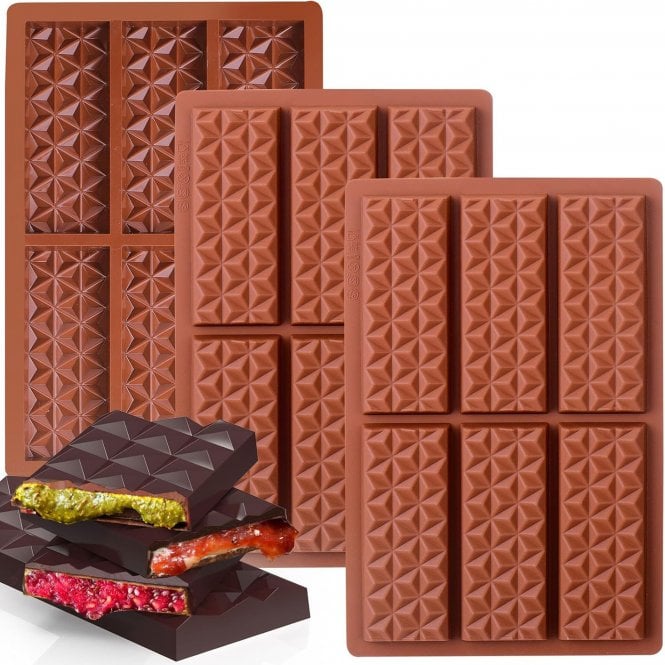 Mould Factory Smooth and Refined: Artisan Kunafa Chocolate Mould with a Unique Dubai Twist