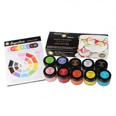 Multi Paste Colour Collection 10 x 10g Set