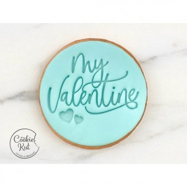 My Valentine - Valentine's Day Embosser Stamp
