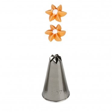 No. 107 Small Drop Flower Piping Nozzle