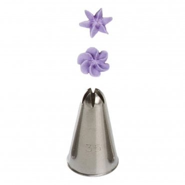 No. 35 Small Closed Star Piping Nozzle