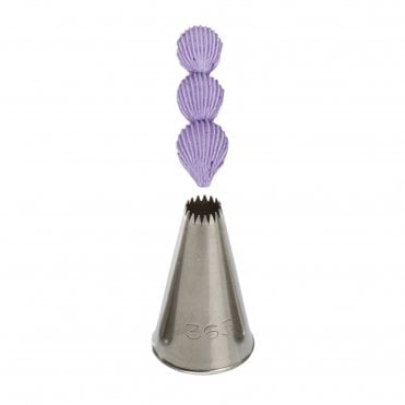 No. 363 Small Open Star Piping Nozzle