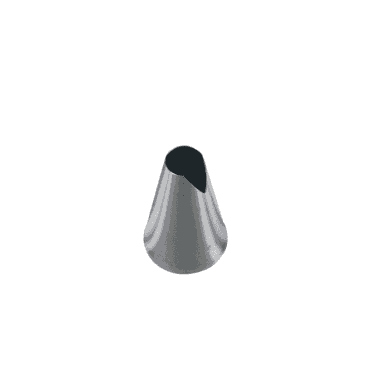 No. 481 Large "V" Cut/Saint Honore Piping Nozzle
