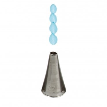 No. 57 Small Oval Piping Nozzle