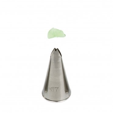 No. 67 Small Leaf Piping Nozzle