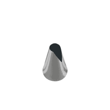 No. 681 (20) Large "V" Cut/Saint Honore Piping Nozzle