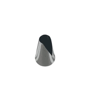 No. 683 (30) Large "V" Cut/Saint Honore Piping Nozzle