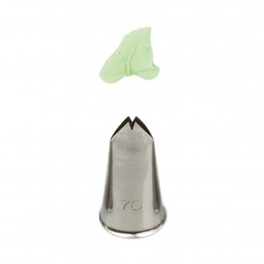 No. 70 Small Leaf Piping Nozzle