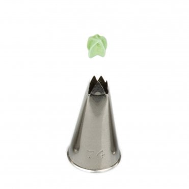 No. 74 Small Leaf Piping Nozzle