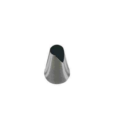 No. 881 Large "V" Cut/Saint Honore Piping Nozzle