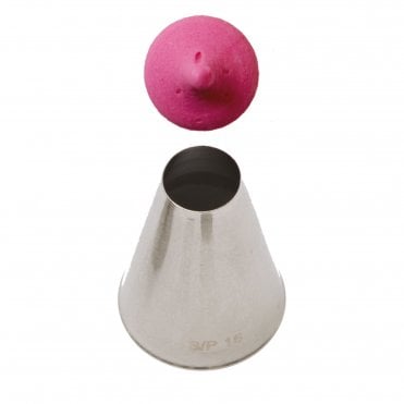 No.15mm Extra Large Round Piping Nozzle