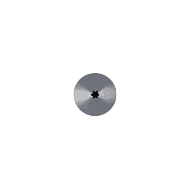 No. S3 Medium Open Star Piping Nozzle