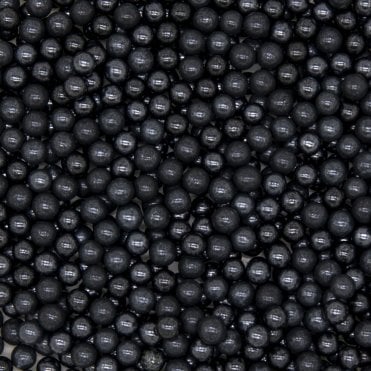 Noir Diamond Pearls Edible Sprinkles – 7mm - 80g