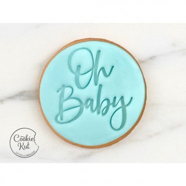 Oh Baby - Baby Shower Embosser Stamp
