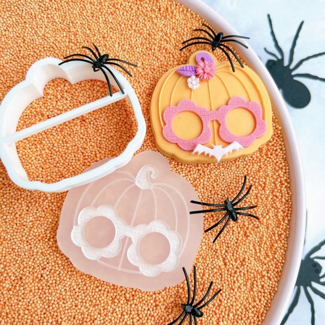 Oh My Cookie Geeky Pumpkin in Disguise + Cookie Cutter