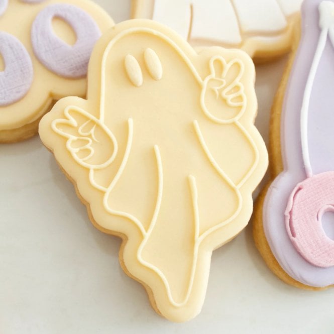 Oh My Cookie Peace Ghost + Cookie Cutter