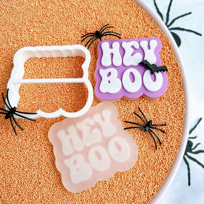 Oh My Cookie Spook & Spell: 'Hey Boo' + Cookie Cutter