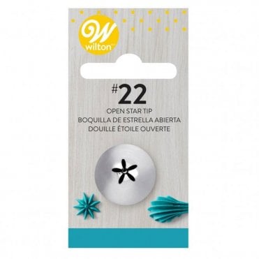 Open Star Decorating Tip #022