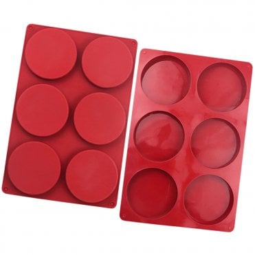 Oreo Cookie Silicone Mould - 6 Cavity