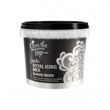 OTT Metallic Royal Icing Mix – Classic Silver 150g
