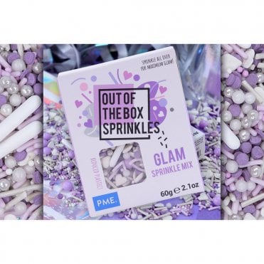 Out of the Box Sprinkle Mix - Glam Mix 60g Best Before 04.20.2023