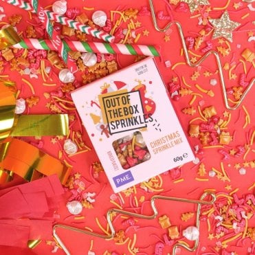 Out of the box sprinkles - Christmas mix sprinkle mix 60g