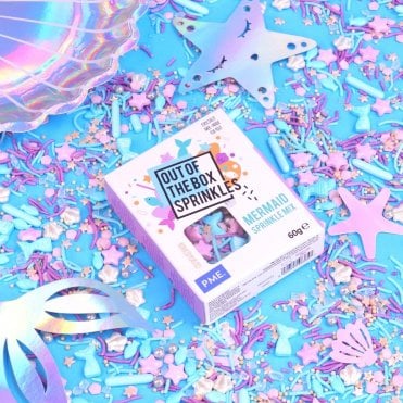 Out of the box sprinkles - Mermaid mix sprinkle mix 60g