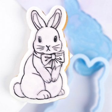 OUTboss STAMP N CUT - Cute Bunny Cutter & Stamp