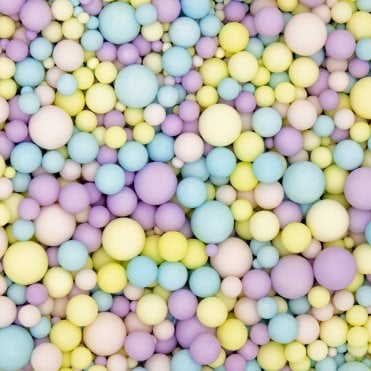 Pastel Cloud Pariels Sprinkles – Mixed Sizes - 80g