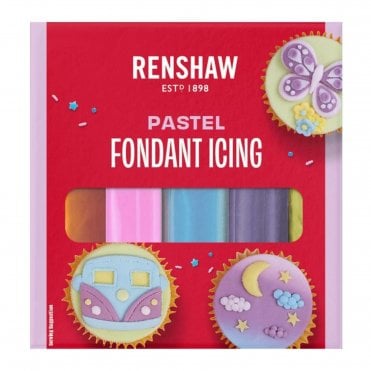 Pastel Fondant Icing Sugarpaste Multipack - 5 x 100g