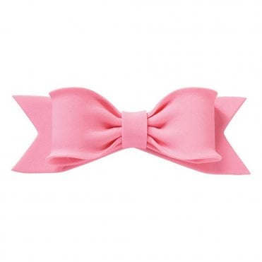 Pastel Pink Gum Paste Sugar Decoration Bow - 150 x 50mm