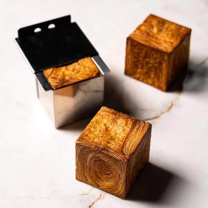 Pavoni Cube Croissant Stainless Steel Mould