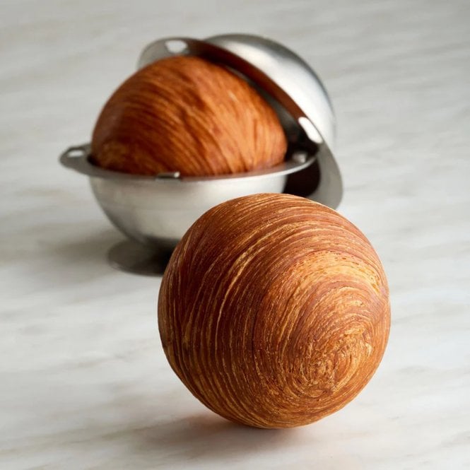 Pavoni Sphere Croissant Stainless Steel Mould