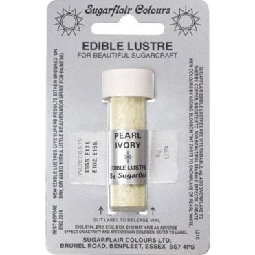Pearl Ivory - Edible Lustre Dusting Colour 2g