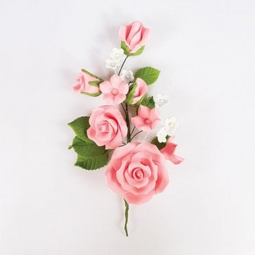 Pink Rose Spray
