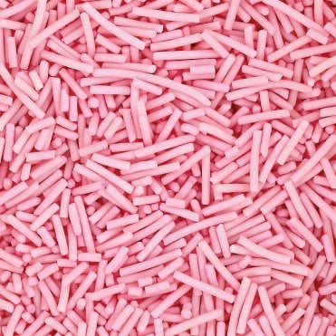 Pink Sprinkle Strands 500g Best Before: 15/07/2025