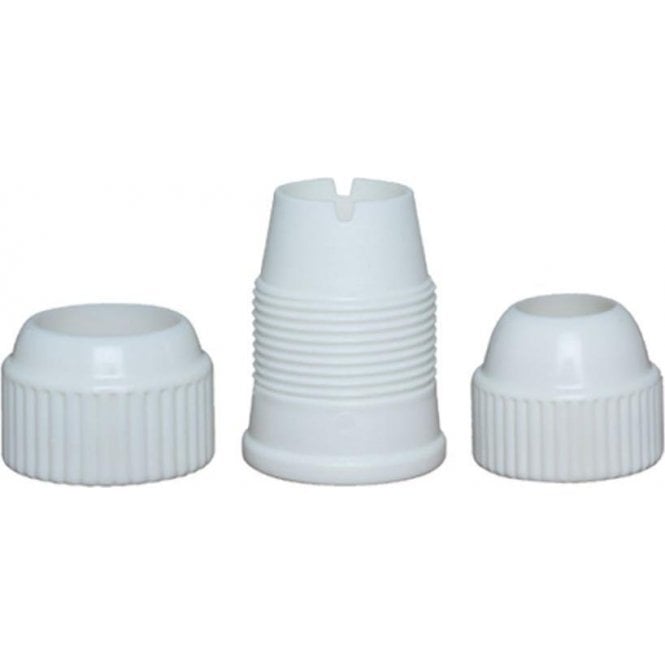 Piping Paradise Medium & Large Plastic Coupler Set - For Medium & Large Nozzles