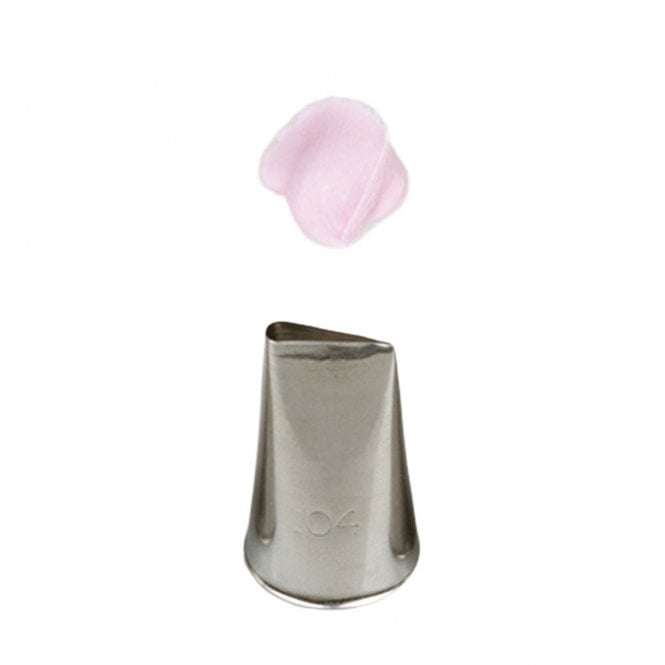 Piping Paradise No. 104 Small Petal Piping Nozzle