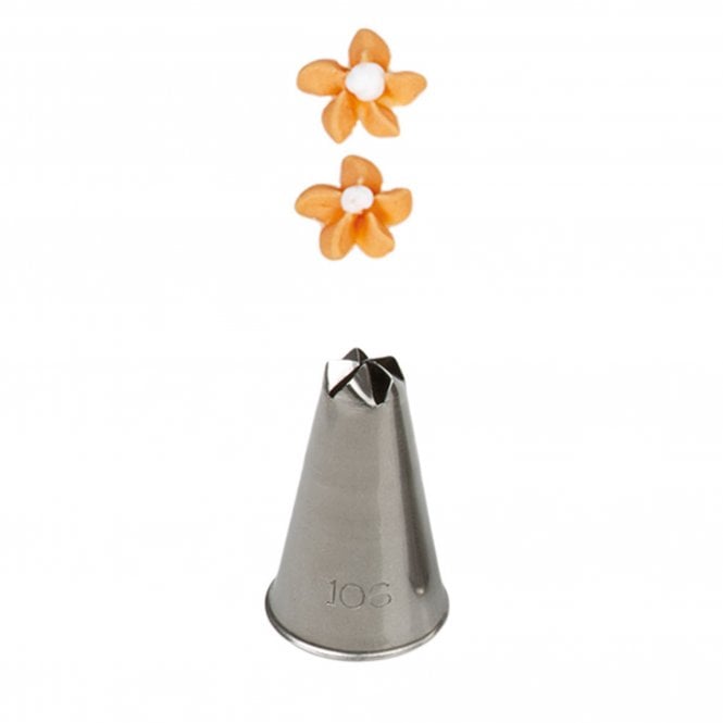 Piping Paradise No. 106 Small Drop Flower Piping Nozzle