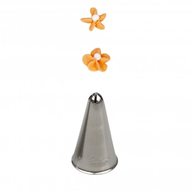 Piping Paradise No. 225 Small Drop Flower Piping Nozzle