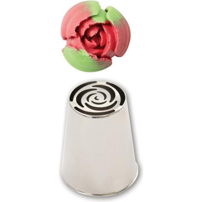 Piping Paradise No.243 Large Rose Premium 'Russian Themed' Piping Nozzle