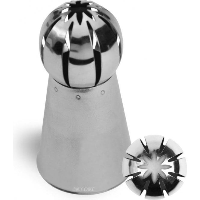Piping Paradise No. 272 'Mr Swirly' Premium Russian Ball Tip Piping Nozzle