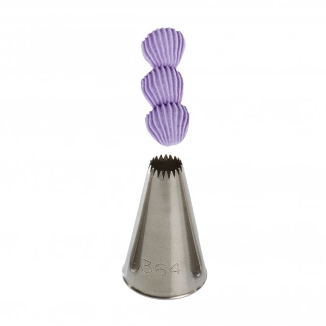 Piping Paradise No. 364 Small Open Star Piping Nozzle
