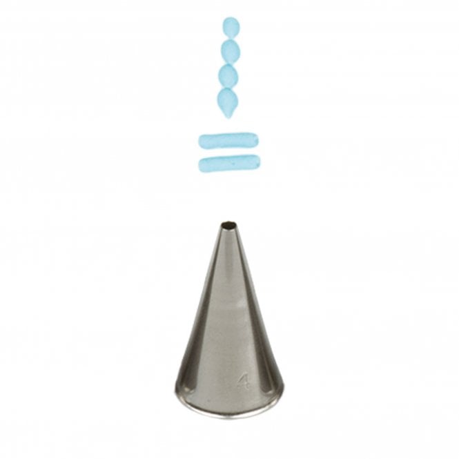Piping Paradise No.4 Small Round Piping Nozzle